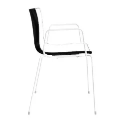 Arper Catifa 46 0251 Armlehnstuhl zweifarbig weiß| Stühle