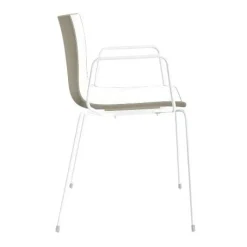 Arper Catifa 46 0251 Armlehnstuhl zweifarbig weiß| Stühle