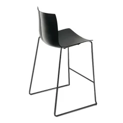 Barhocker^Arper Catifa 46 0474 Barhocker niedr. einf. schwarz