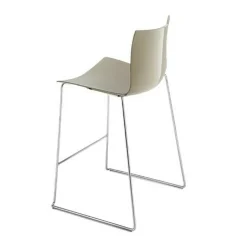 Barhocker^Arper Catifa 46 0474 Barhocker niedrig einf. Chrom