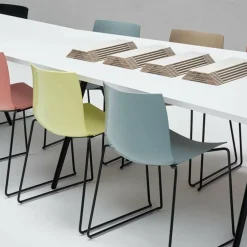 Stühle^Arper Catifa 46 0278 Stuhl Kufe farbig lackiert