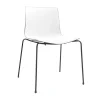 Gartenstühle^Arper Catifa 46 0251 Stuhl zweifar. Gestell schwarz