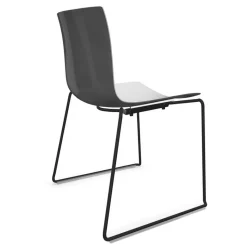 Stühle^Arper Catifa 46 0278 Stuhl zweifarbig Kufe schwarz