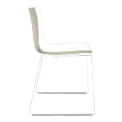 Arper Catifa 46 0278 Stuhl zweifarbig Kufe weiß| Stühle