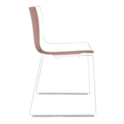 Arper Catifa 46 0278 Stuhl zweifarbig Kufe weiß| Stühle