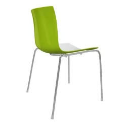 Stühle^Arper Catifa 46 0251 Stuhl zweifarbig Gestell Chrom