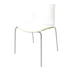 Stühle^Arper Catifa 46 0251 Stuhl zweifarbig Gestell Chrom