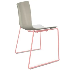 Stühle^Arper Catifa 46 0278 Stuhl zweifarbig Kufe farbig