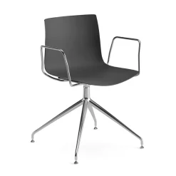 Stühle^Arper Catifa 46 Armlehnstuhl einfarbig mit Sternfuß