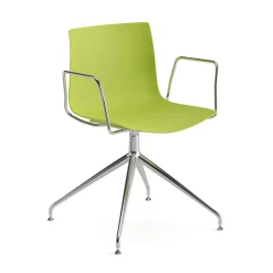 Stühle^Arper Catifa 46 Armlehnstuhl einfarbig mit Sternfuß