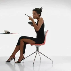 Arper Catifa 46 Stuhl zweifarbig mit Sternfuß| Stühle