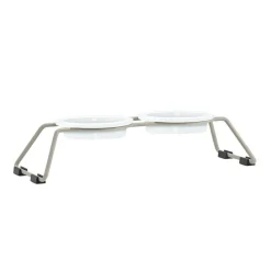 MiaCara Cena Katzenapfständer mit Porzellannäpfen| Heimtierbedarf