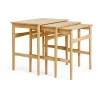 Beistelltische|Tische^Carl Hansen CH004 Nesting Tables 3er Set