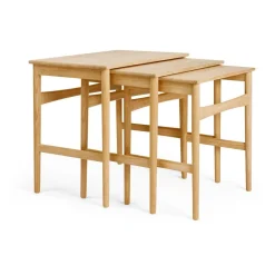 Beistelltische|Tische^Carl Hansen CH004 Nesting Tables 3er Set