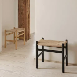 Carl Hansen CH53 Soft Tones Fußhocker Gestell Buche| Hocker