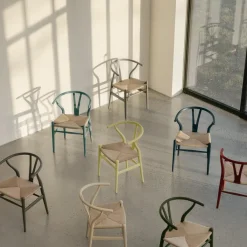Carl Hansen CH24 Soft Wishbone Chair Gestell Buche| Stühle