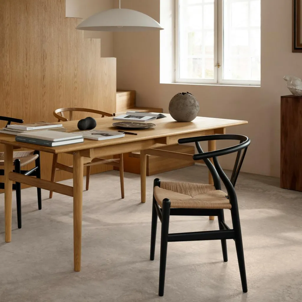 Carl Hansen CH24 Soft Wishbone Chair Gestell Buche| Stühle