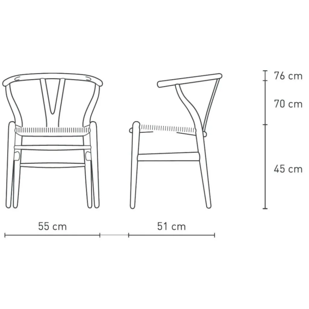 Carl Hansen CH24 Wishbone Chair Gestell Eiche| Stühle