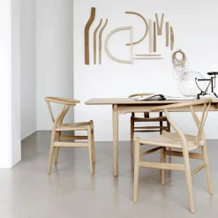 Carl Hansen CH24 Wishbone Chair Gestell Buche 2er Set| Stühle