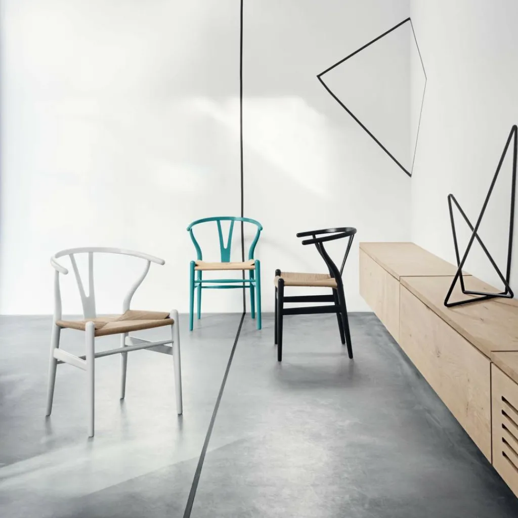 Stühle^Carl Hansen CH24 Wishbone Chair Gestell Buche