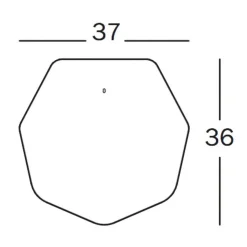 Outdoor-Textilien^Magis Chair One Outdoor Sitzkissen