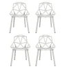 Magis Chair One Stuhl stapelbar 4er Set| Stühle|Gartenstühle