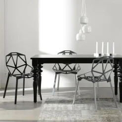 Magis Chair One Stuhl stapelbar 4er Set| Stühle|Gartenstühle