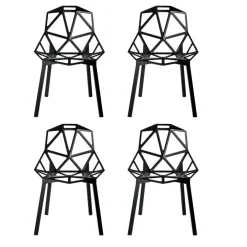 Magis Chair One Stuhl stapelbar 4er Set| Stühle|Gartenstühle