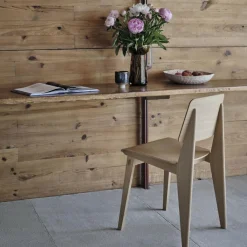 Stühle^Vitra Chaise Tout Bois Stuhl