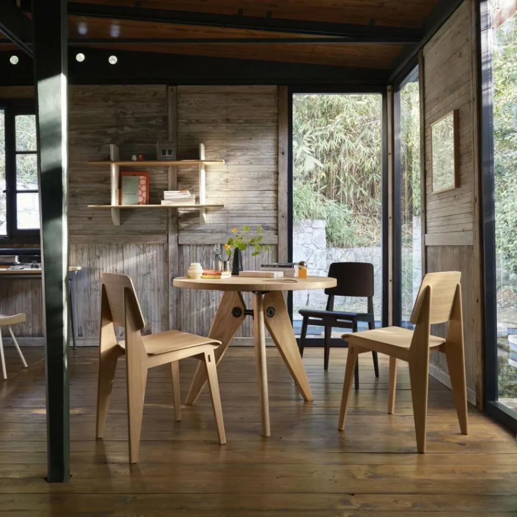 Stühle^Vitra Chaise Tout Bois Stuhl