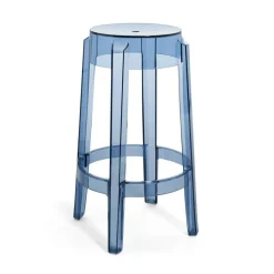 Barhocker^Kartell Charles Ghost Hocker 65cm