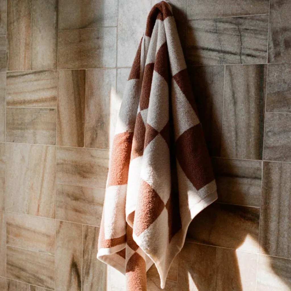 Badaccessoires^HAY Check Handtuch 50x90cm