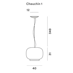 Foscarini Chouchin 1 Reverse Pendelleuchte| Pendelleuchten