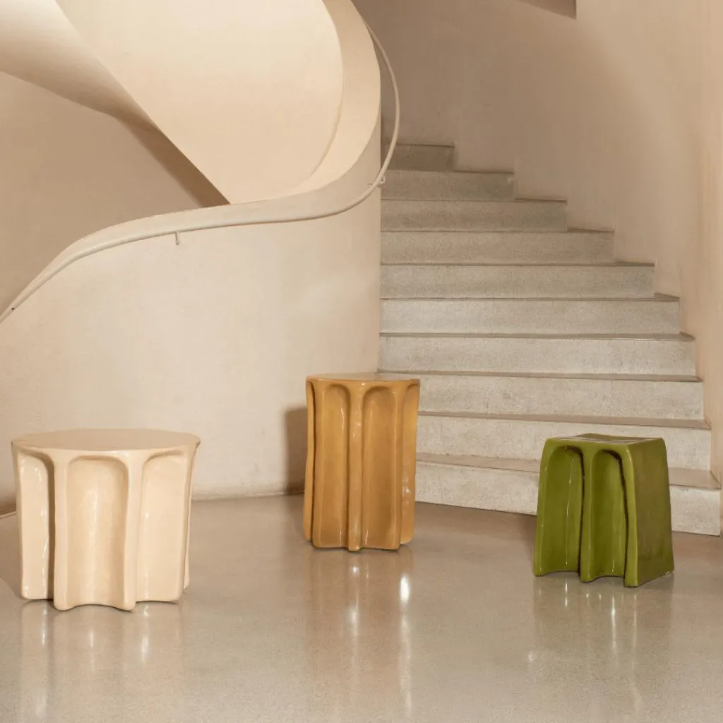 Hocker^pulpo Chouchou Round Hocker/Beistelltisch H 57cm