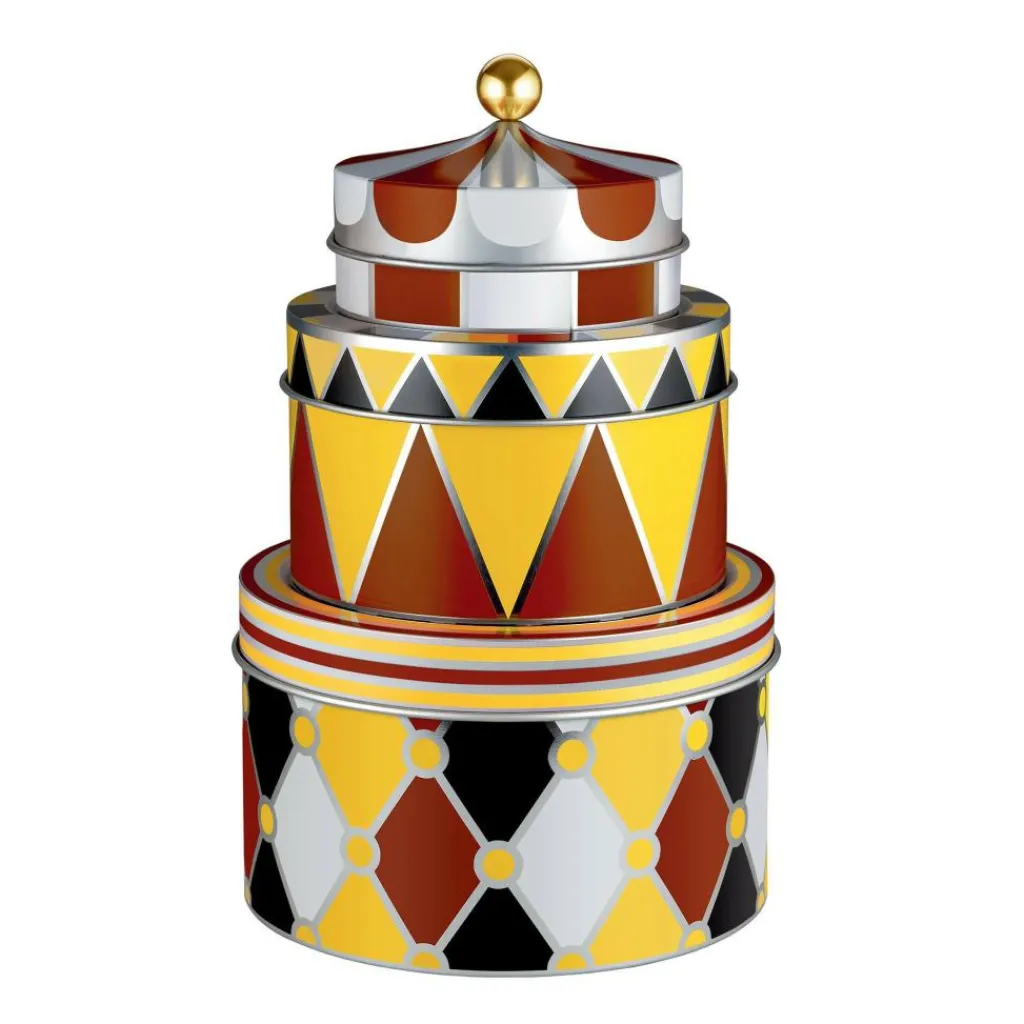 Alessi Circus Allzweckdosen 3er Set| Schmuckaufbewahrung
