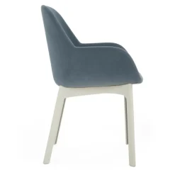 Kartell Clap Aquaclean Armlehnstuhl Gestell weiß| Stühle