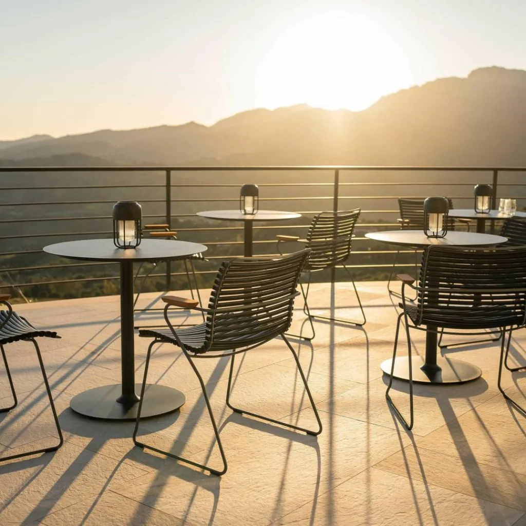 Stühle|Gartenstühle^HOUE Click Gartenarmlehnstuhl mit niedriger Lehne