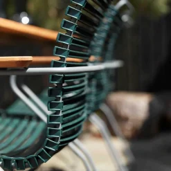 Stühle|Gartenstühle^HOUE Click Gartenarmlehnstuhl mit niedriger Lehne