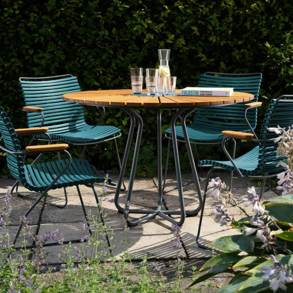 Stühle|Gartenstühle^HOUE Click Gartenarmlehnstuhl mit niedriger Lehne