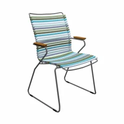 HOUE Click Outdoor Armlehnstuhl mit hoher Lehne| Gartenstühle