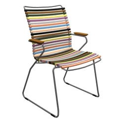 HOUE Click Outdoor Armlehnstuhl mit hoher Lehne| Gartenstühle