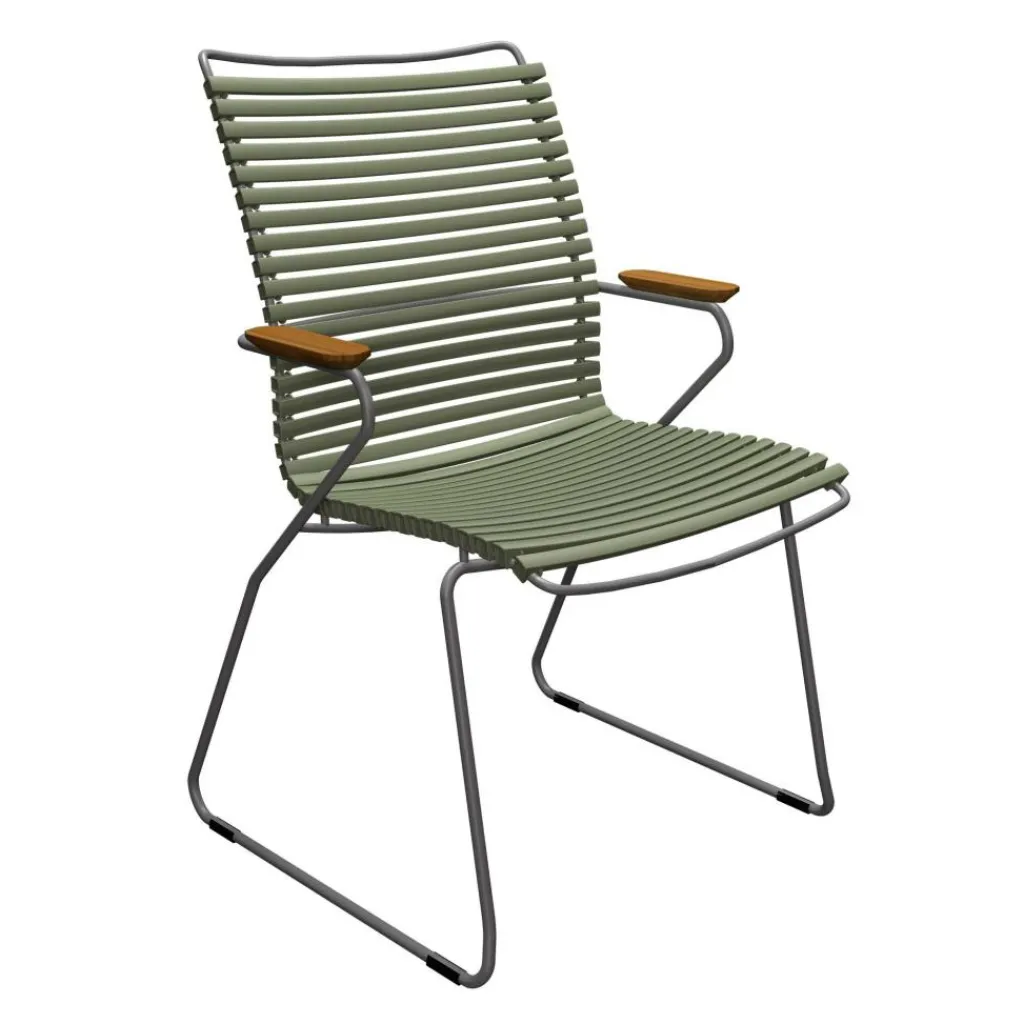 HOUE Click Outdoor Armlehnstuhl mit hoher Lehne| Gartenstühle