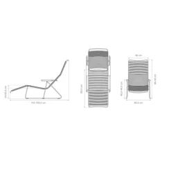 Gartenliegen^HOUE Click Sonnenliege