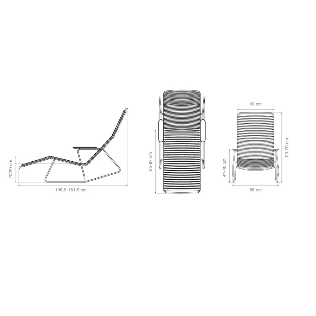 Gartenliegen^HOUE Click Sunrocker