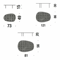 Tische^Moroso Cloud Beistelltisch