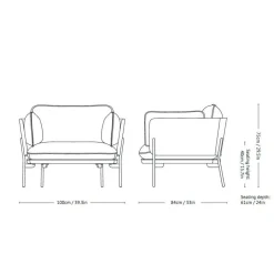 &Tradition Cloud LN1 Sessel| Sessel