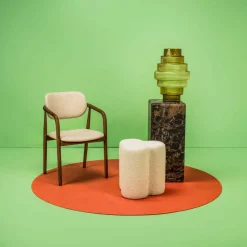 Hocker^pols potten Clover Hocker