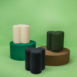 Hocker^pols potten Clover Hocker