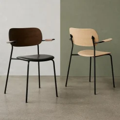 Stühle^Audo Co Dining Armlehnstuhl Leder