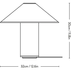 &Tradition Colette ATD6 Tischleuchte| Nachttischleuchten